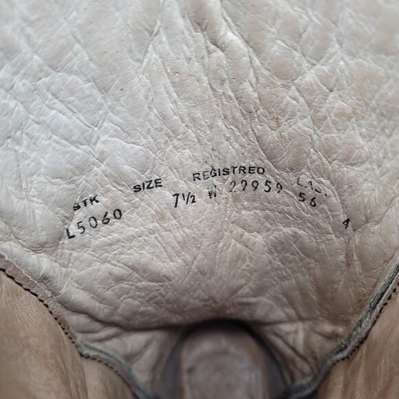 Circle G Boots Women 7.5W Black Embroidered Cross Western Snip Toe Cowgirl Rodeo - Picture 12 of 14